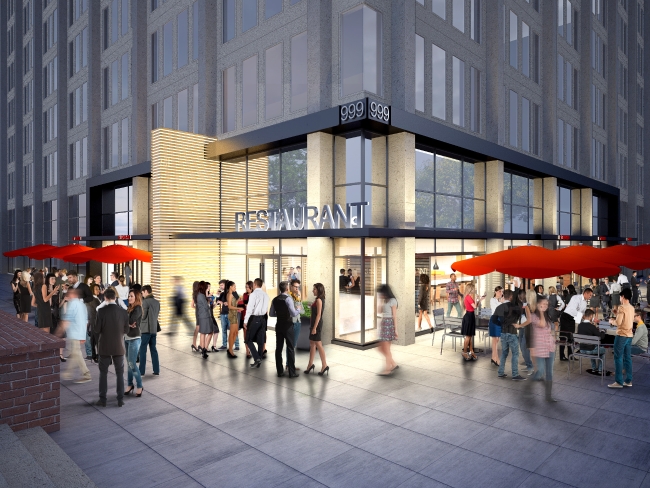 See the retail possibilities and potential with this proposed rendering.